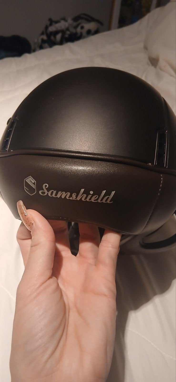Samhield cap met liner, Ophalen, Zo goed als nieuw, Dressuur