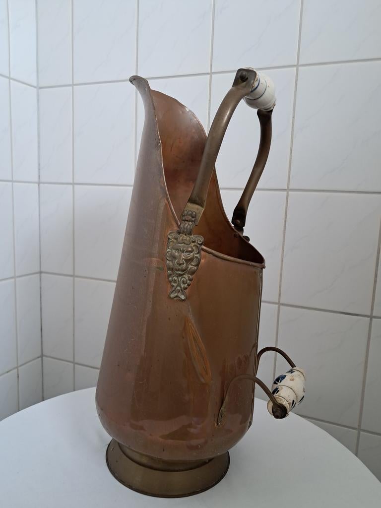 Koperen kolen kit, Ophalen