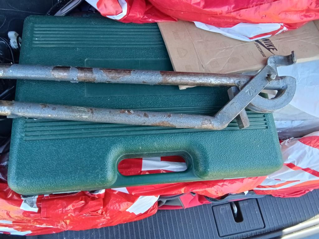 Buigtang 12 mm glijtang, Ophalen