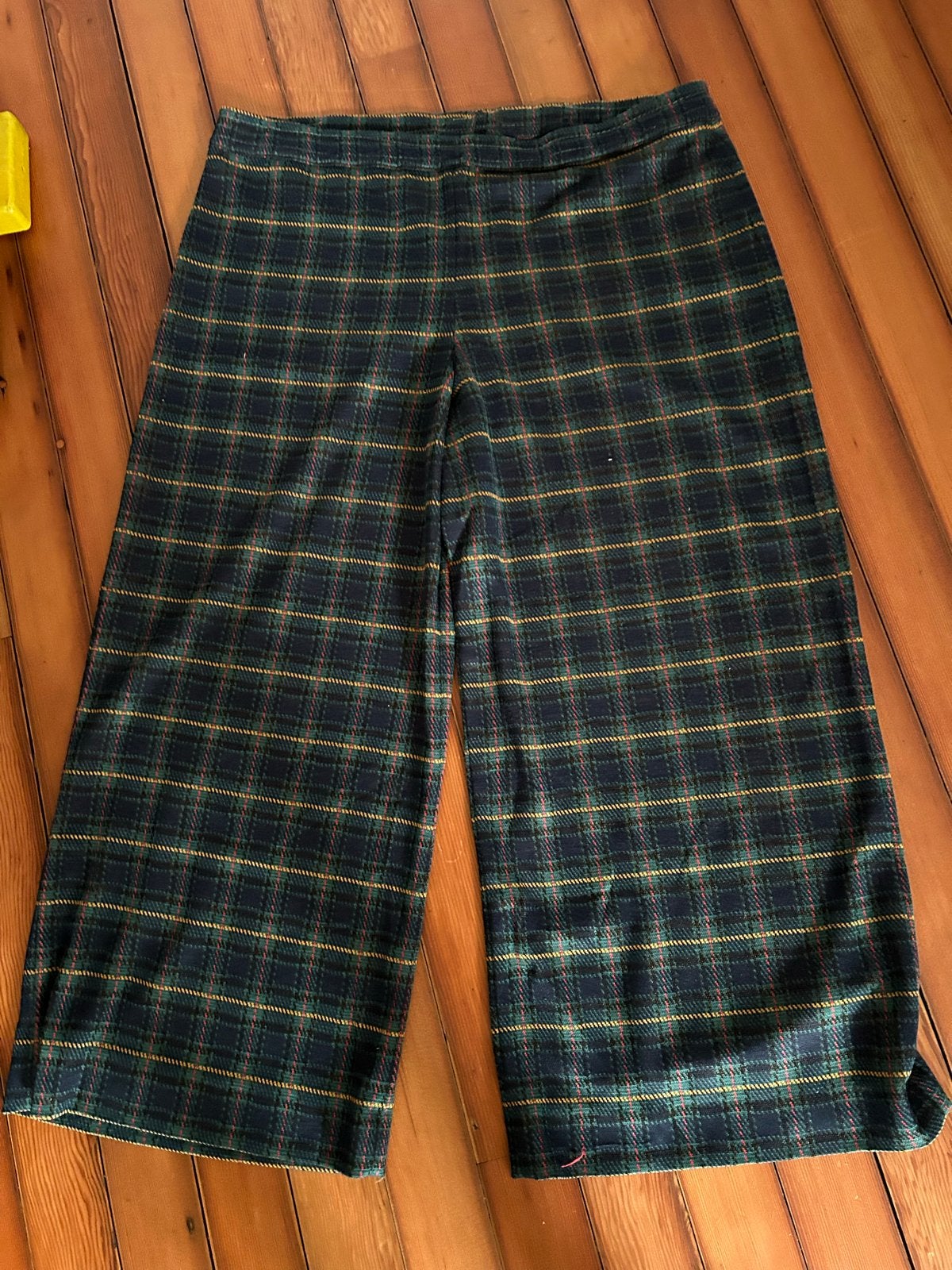 Jersey Schotse ruit broek maat 46/48, Meerkleurig, Maat 46/48 (XL) of groter, Ophalen of Verzenden, Driekwart