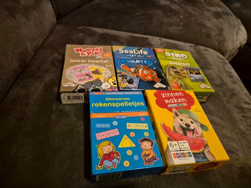 Diverse soorten kwartetten, Verzamelen, Ophalen of Verzenden, Zo goed als nieuw, Speelkaart(en)