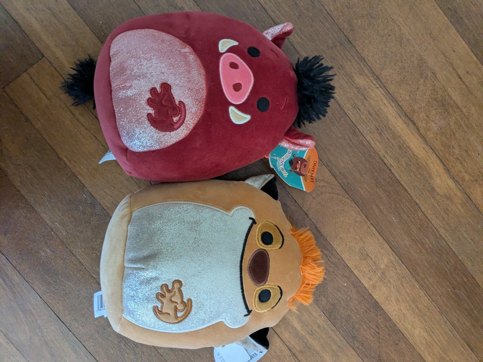 Squishmallows Disney Lion King Pumbaa en Simba knuffels, Kinderen en Baby's, Speelgoed | Knuffels en Pluche, Ophalen, Disney, Overige typen