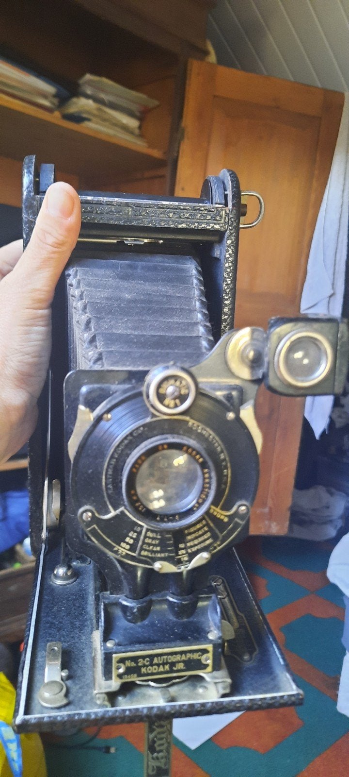 Vintage Kodak Jr. No. 2C Autographic Vouwcamera, Ophalen of Verzenden