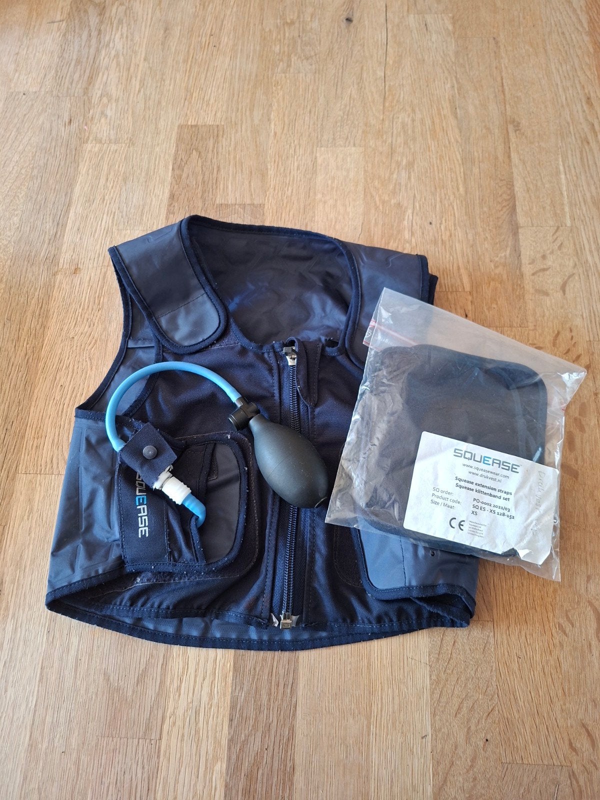 squease drukvest xs, Verzenden, Gebruikt