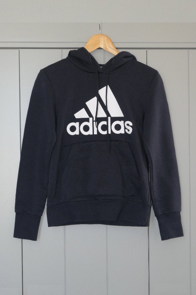 Hoodie donkerblauw | XS | Adidas, Ophalen of Verzenden, Zo goed als nieuw, Maat 34 (XS) of kleiner, Blauw