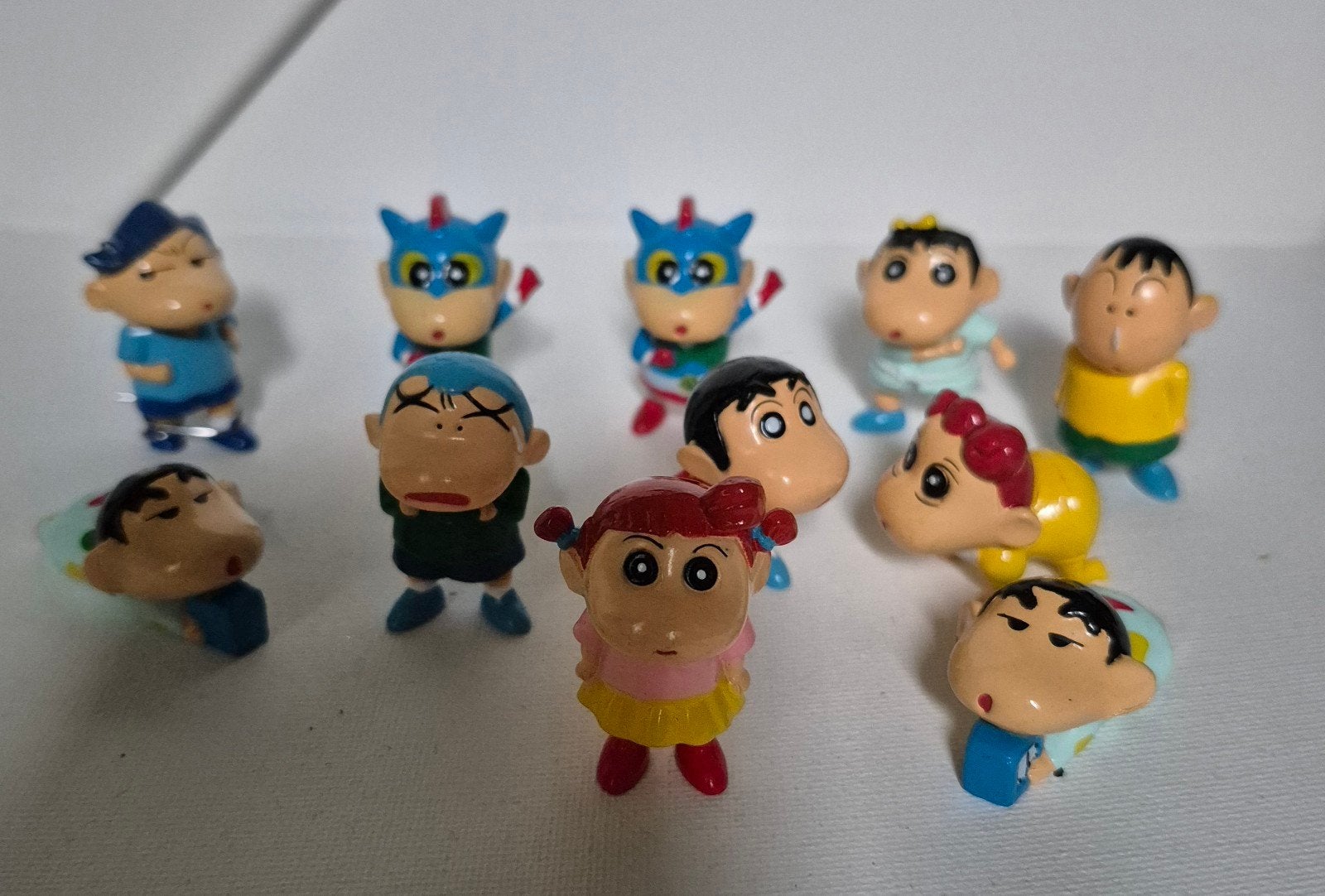Set van 11 mini Shin-chan figuren - Anime verzamelobjecten, Ophalen of Verzenden, Gebruikt