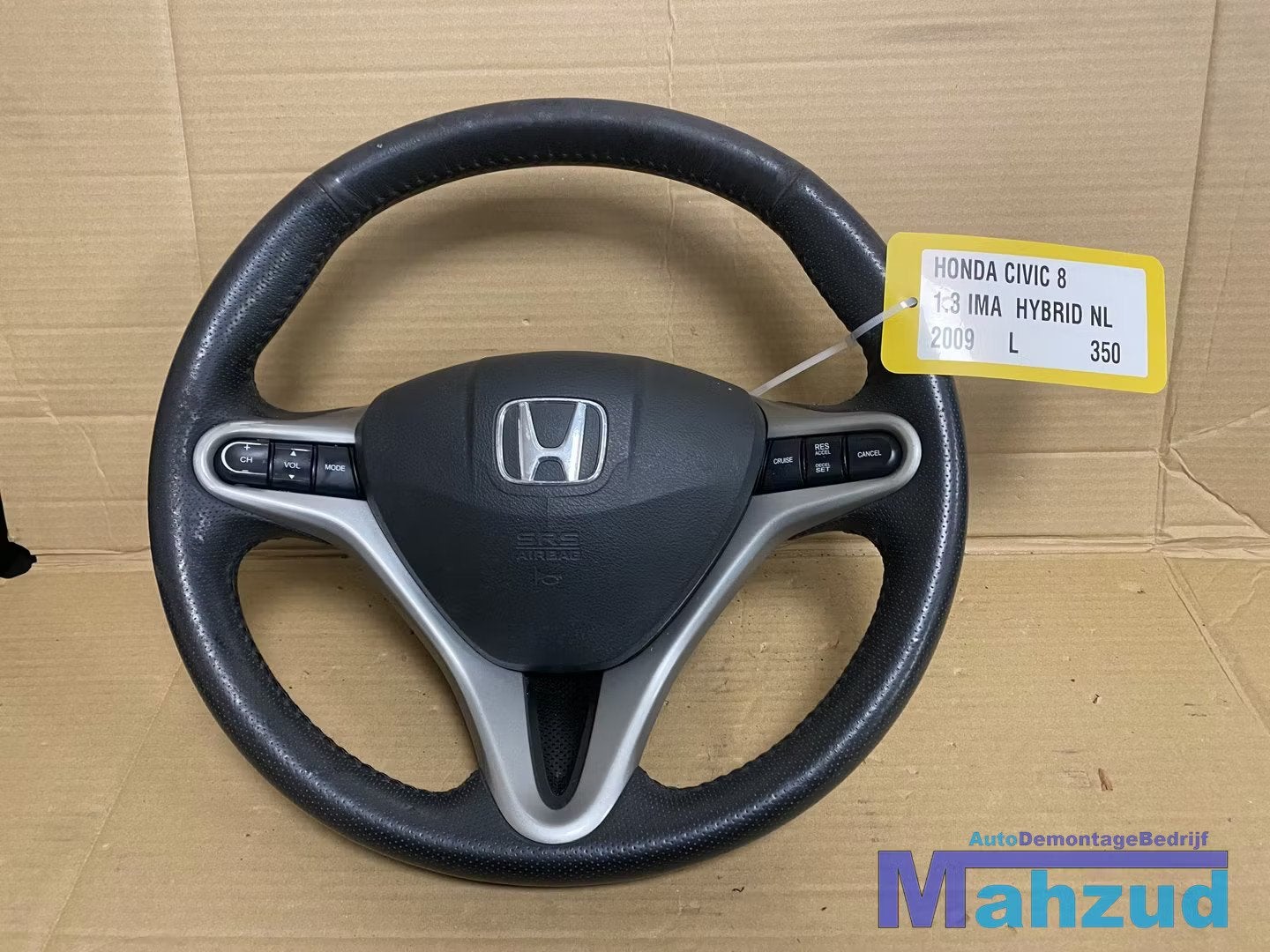 HONDA CIVIC 8 FD FA SEDAN Stuur met airbag 2005-2012, Gebruikt, Info@honda.co.jp, Ophalen of Verzenden, Minami-Aoyama 2-chome 1-1
107-8556  Tokyo