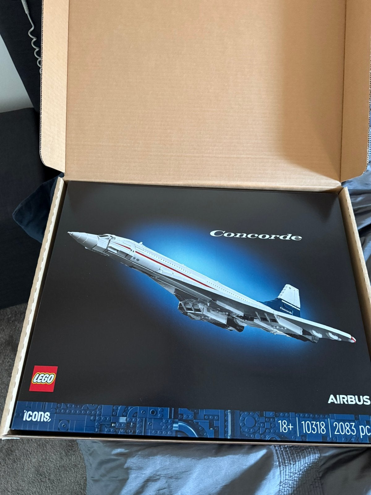 Lego 10318 Concorde NIEUW in doos, Inclusief accessoires, Lego, Nieuw, Ophalen of Verzenden