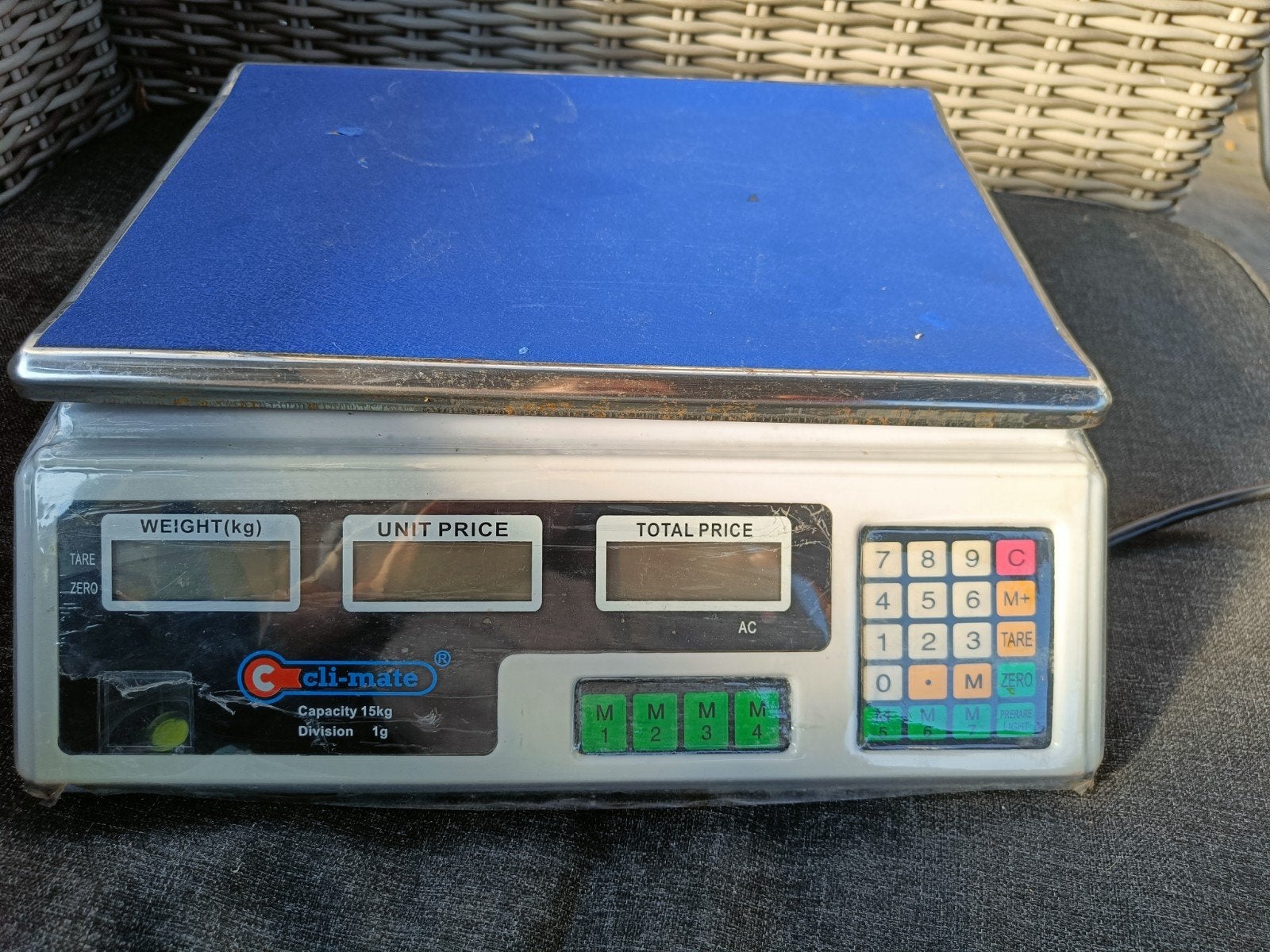 Digitale Weegschaal - Cell-mate 15kg, Ophalen of Verzenden
