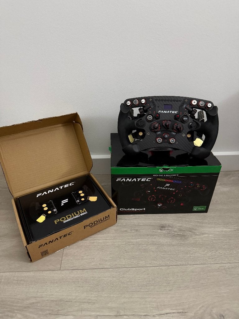 Fanatec ClubSport Steering Wheel Formula V2.5 X + APM + BC, Verzenden, Zo goed als nieuw, Fanatec