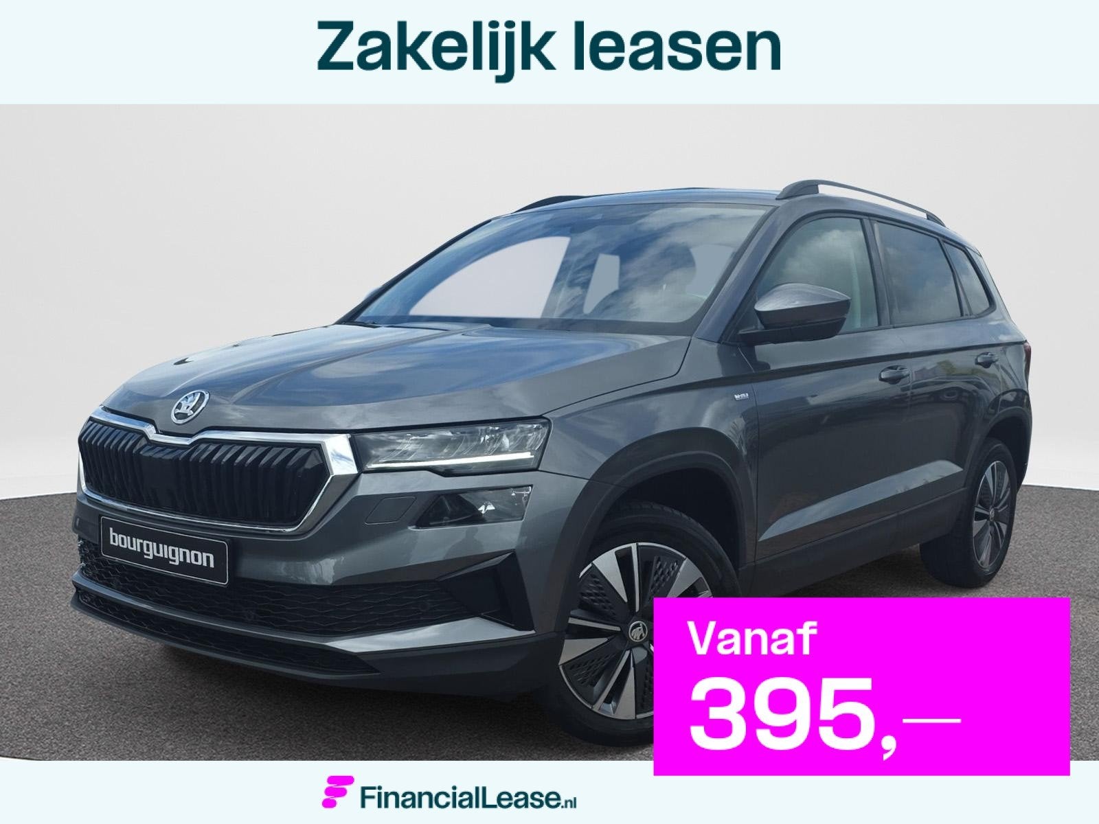 Skoda Karoq 1.5 TSI ACT Ambition | 150Pk | Trekhaak | Elec., Voorwielaandrijving, Stof, Gebruikt, Bedrijf