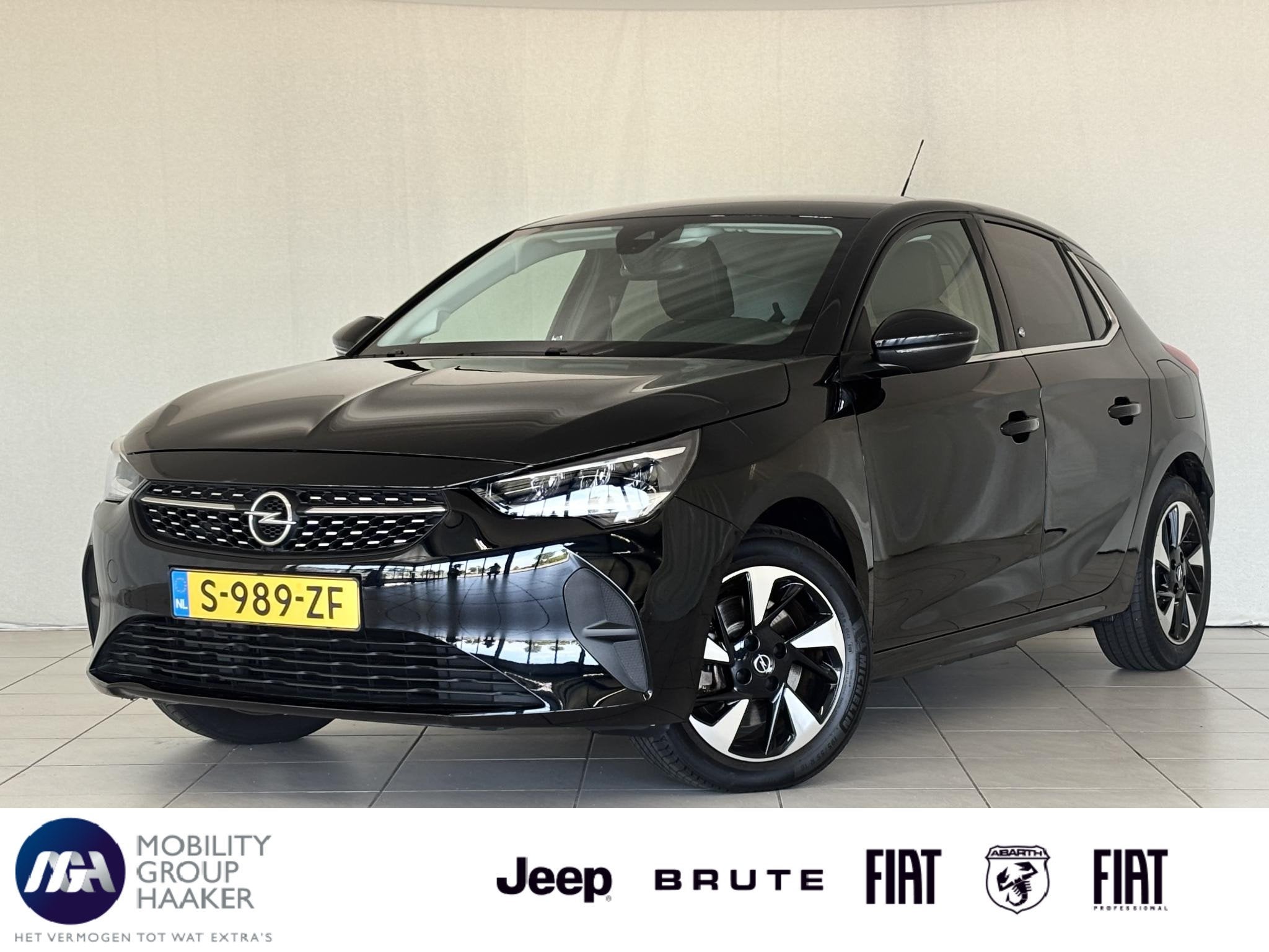 Opel Corsa Electric Level 3 50 kWh 3 Fase | Apple-Android |, Auto's, Gebruikt, Zwart, Zwart, Origineel Nederlands