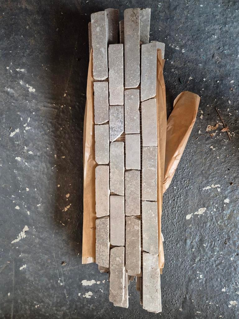 TEAB Mozaïektegels - 9 strips, Wandtegels, Zo goed als nieuw, Minder dan 5 m², Overige materialen