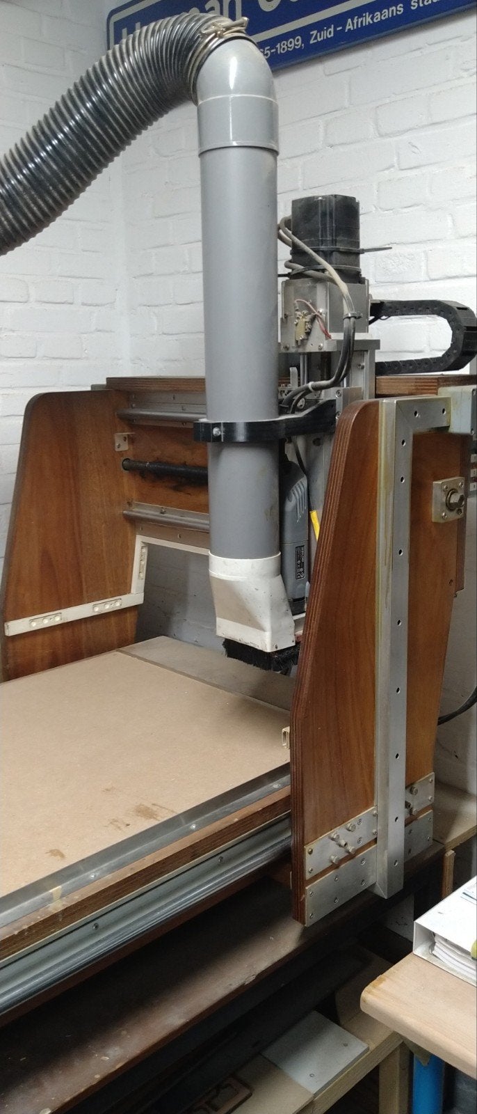 CNC freesmachine met Kress 1050 FME, Gebruikt, Bovenfrees, Elektrisch, Kress