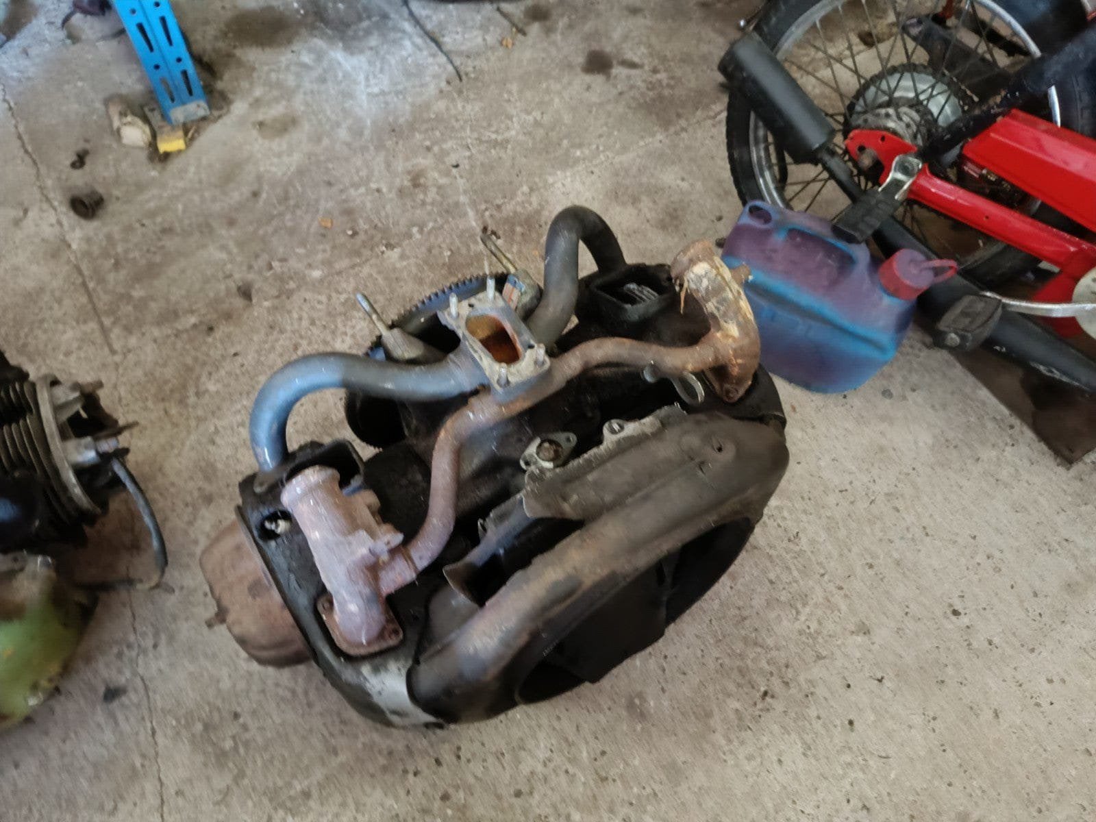 Motorblok 2cv, Ophalen, Zo goed als nieuw, Blok, Overige merken