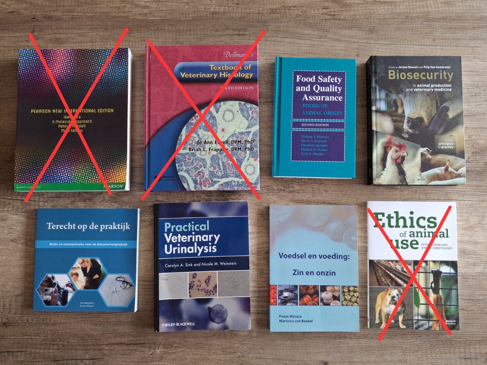 Meerdere Diergeneeskunde studieboeken!, Boeken, Ophalen of Verzenden, Beta, Zo goed als nieuw, WO