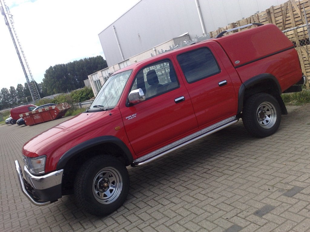 Toyota Hilux Sidebars met rvs trede, Auto-onderdelen, Niet ingevuld, Niet ingevuld, Niet ingevuld
