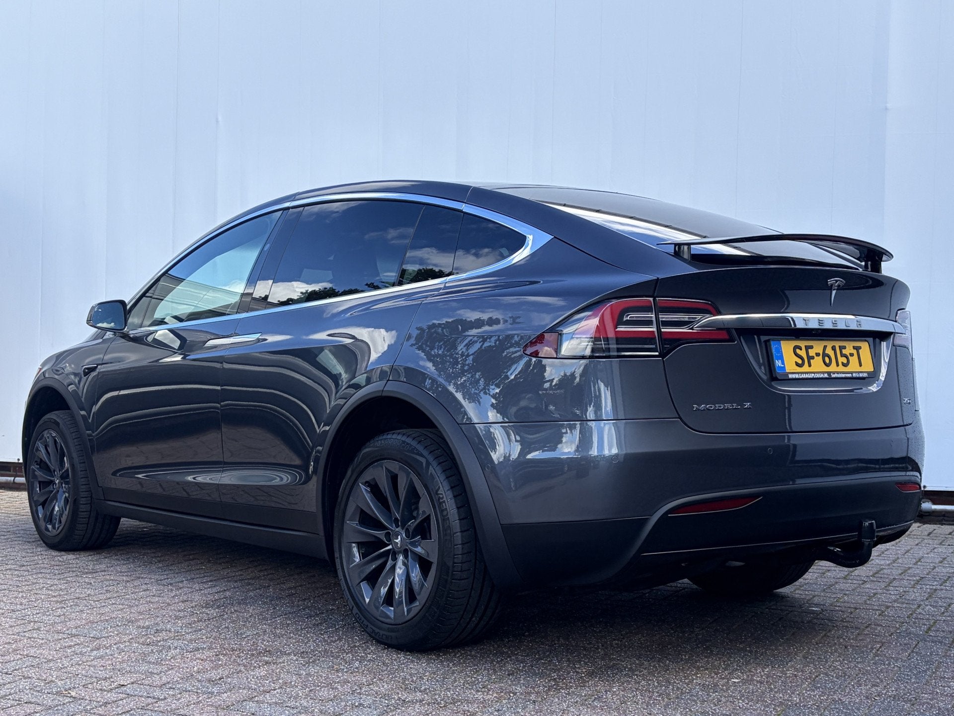 Tesla Model X 75D Pano Adapt.Cruise Incl.BTW Soh 86% Trekhaa, Auto's, Automaat, Model X, Gebruikt, 124 €/maand