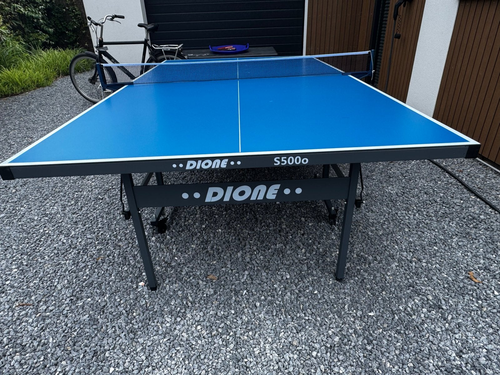 Dione S500o Tafeltennistafel - NIEUW - Outdoor, Inklapbaar, Ophalen, Nieuw, Tafel Outdoor, Inklapbaar
