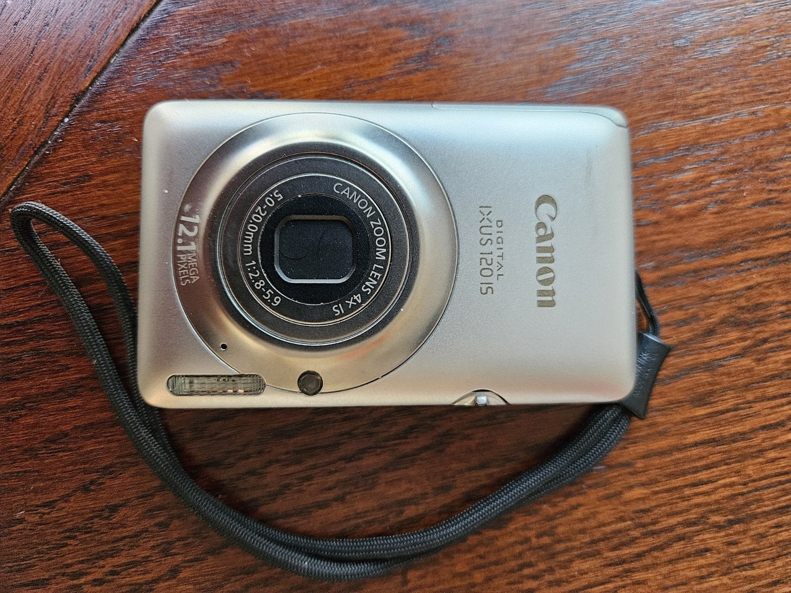 Canon DIGITAL IXUS 120 IS Compactcamera - Zilver, Gebruikt, Canon, Cameratas, Compactcamera