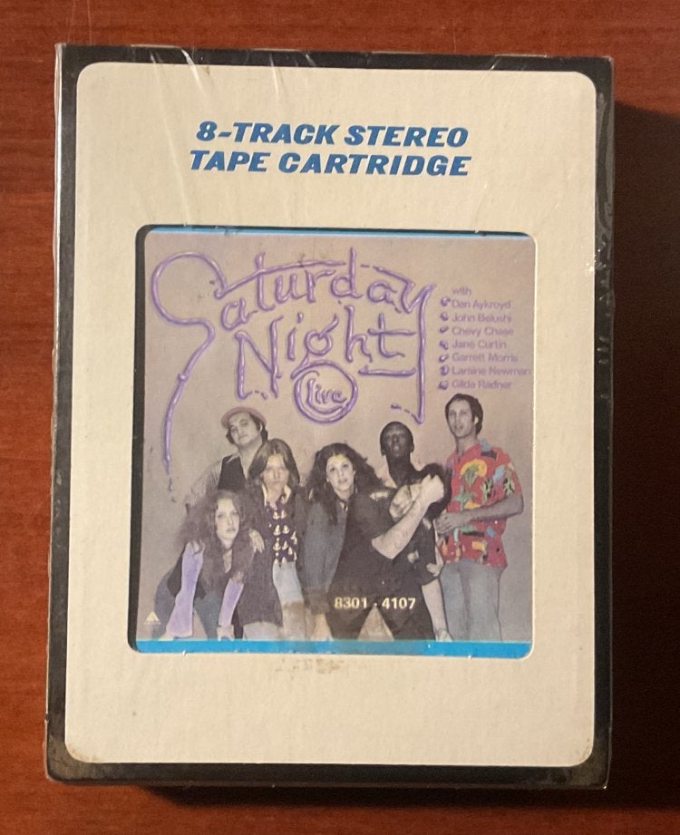 SATURDAY NIGHT LIVE 8-track Stereo Tape Cartridge - GESEALD!, Overige genres, 1 bandje, Ophalen of Verzenden, Origineel