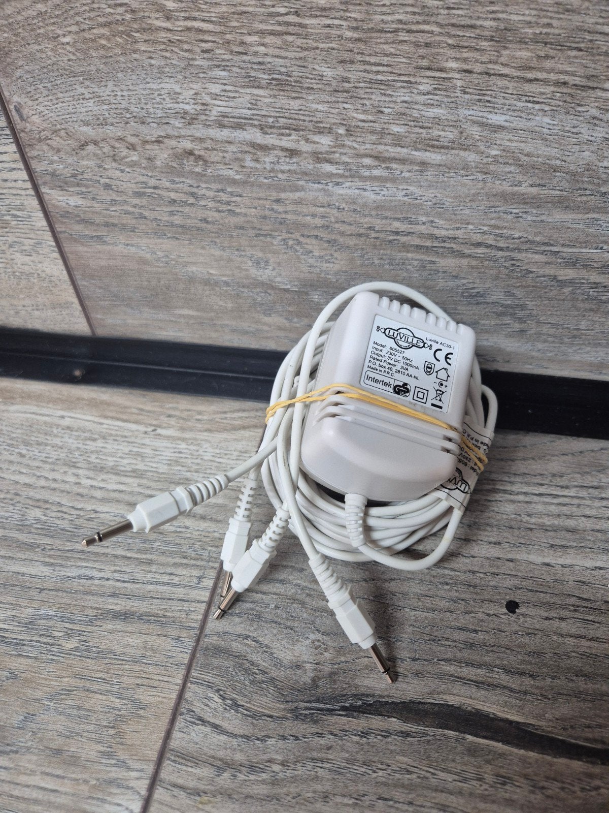 luville adapter 3 volt kerstdorp kersthuisjes, Ophalen of Verzenden, Zo goed als nieuw