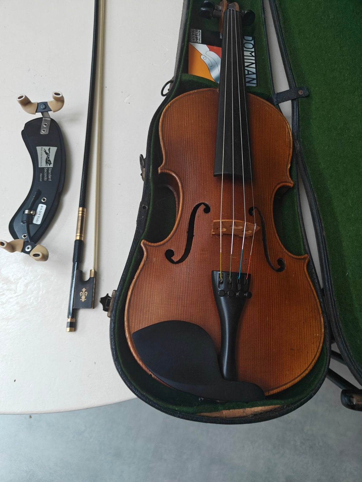 Mooie 4/4 Viool met Koffer en Strijkstok, Muziek en Instrumenten, Strijkinstrumenten | Violen en Altviolen, Ophalen of Verzenden