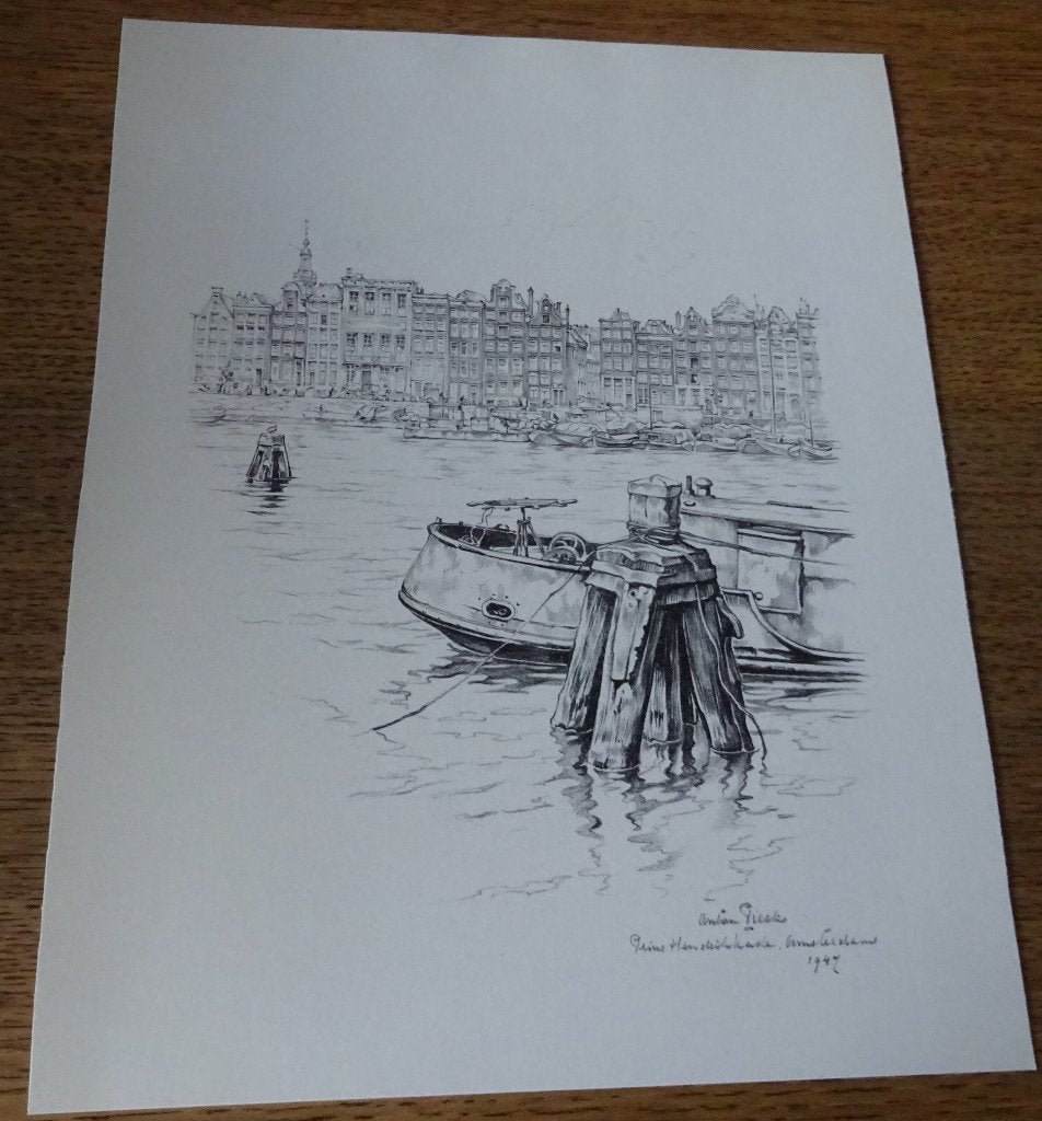 Heel veel grote prenten en posters van Anton Pieck, Ophalen of Verzenden