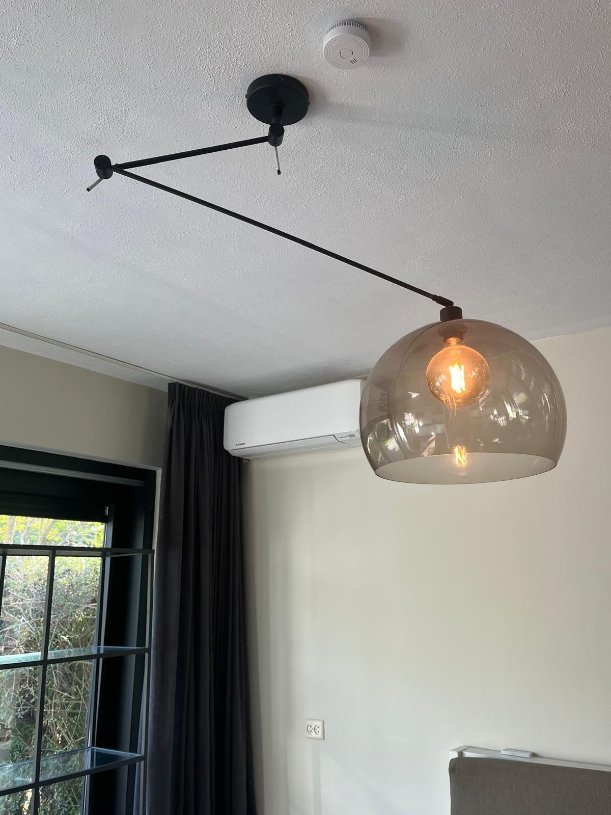 rietveld lamp, Modern, Industrieel, Zo goed als nieuw, Glas, E27 (groot)