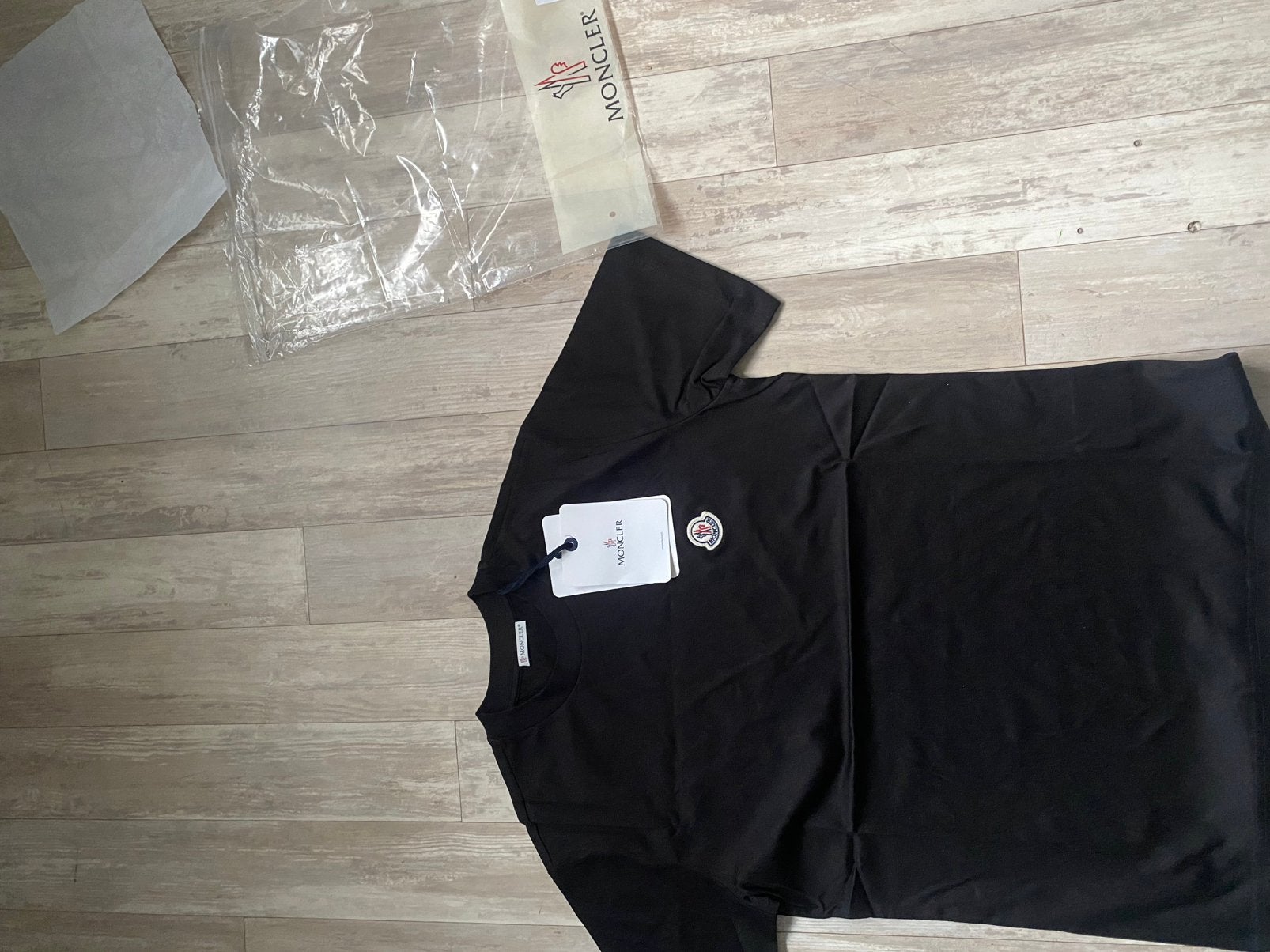 Moncler shirt maat S, Ophalen of Verzenden, Nieuw, Maat 46 (S) of kleiner, Zwart