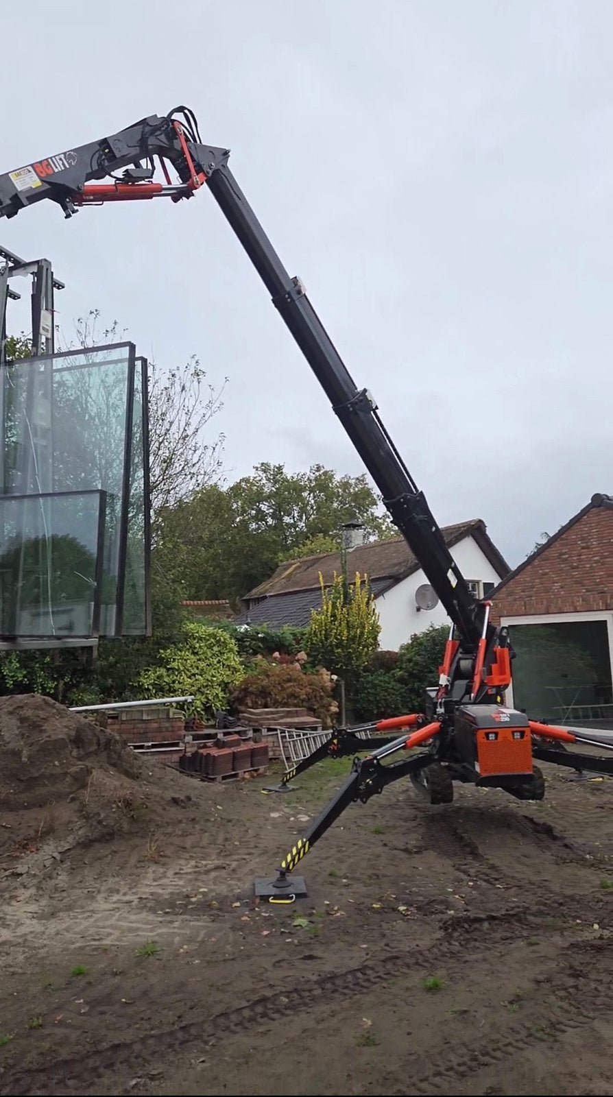 Compactkraan verhuur
