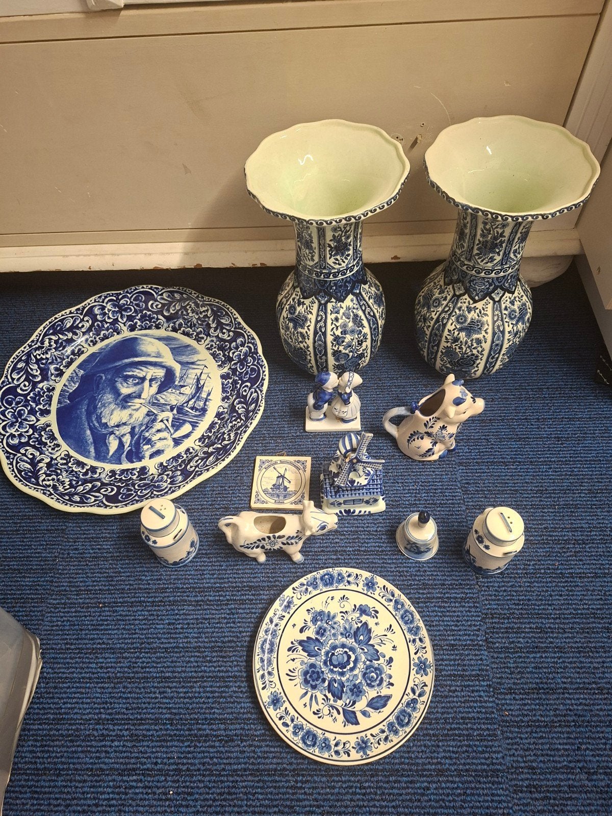 Delftsblauw Set, Ophalen of Verzenden