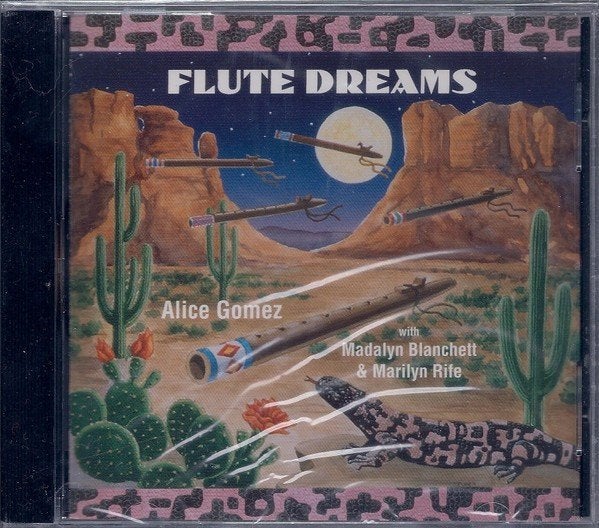 Alice Gomez, Madalyn Blanchett, Marilyn Rife – Flute Dreams, Inclusief boekje, Gebruikt, Ophalen of Verzenden, Folk