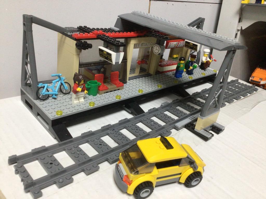 lego groot trein station, Ophalen of Verzenden, Zo goed als nieuw