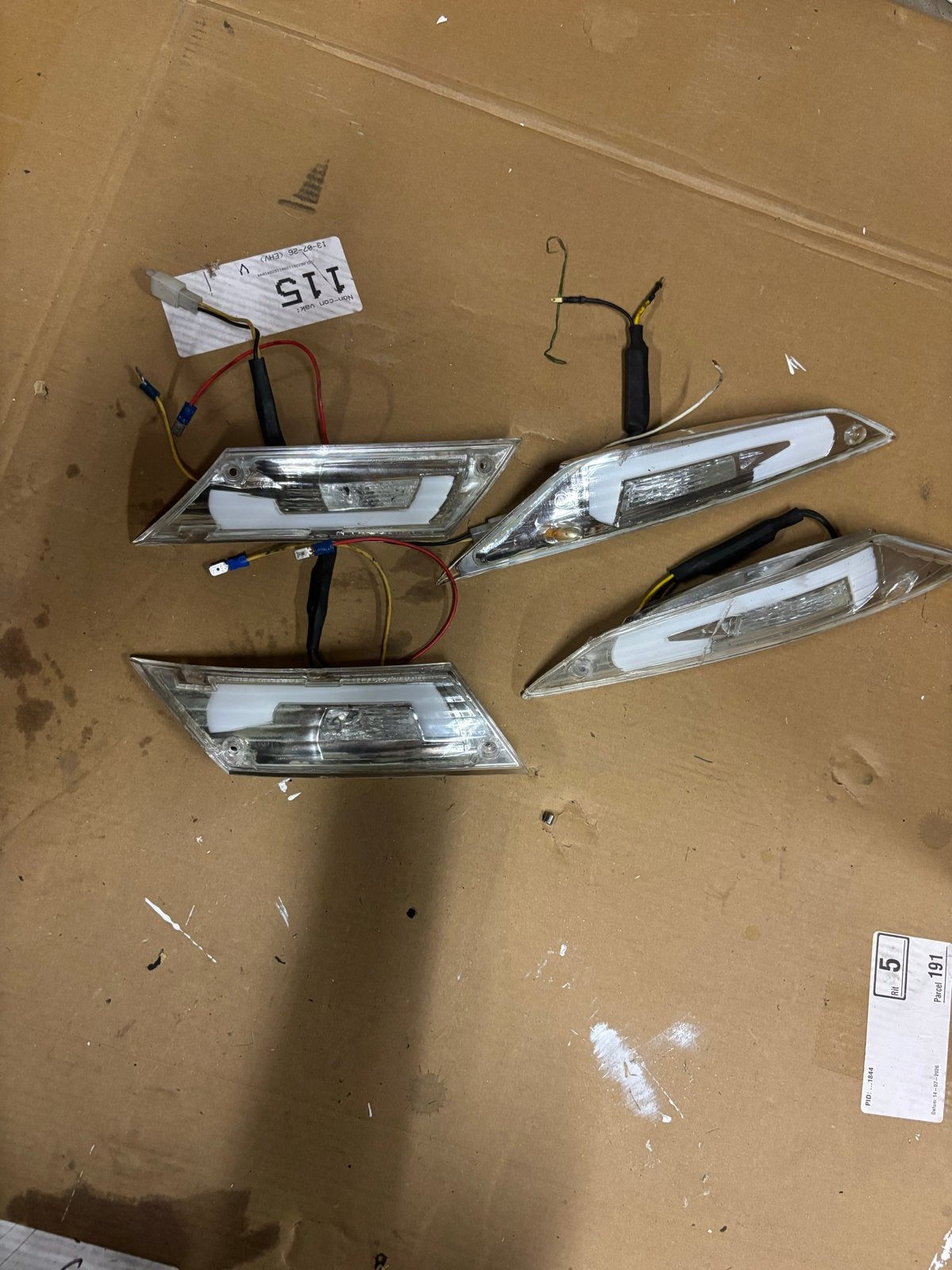 Power 1 ledjes helder, Ophalen of Verzenden, Gebruikt, Koplamp, Piaggio