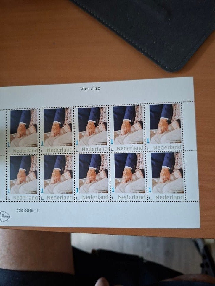 Postzegels Nederland 'Voor altijd' - Postfris vel, Ophalen of Verzenden, Na 1940, Postfris