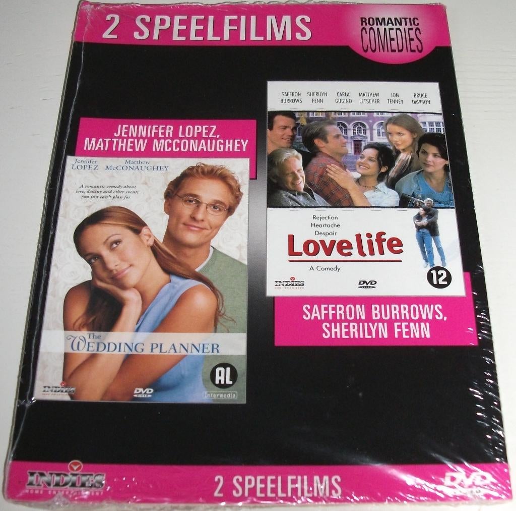 Film-Pack *** WEDDING PLANNER & LOVE LIFE *** 2 Films NIEUW, Alle leeftijden, Ophalen of Verzenden, Nieuw in verpakking