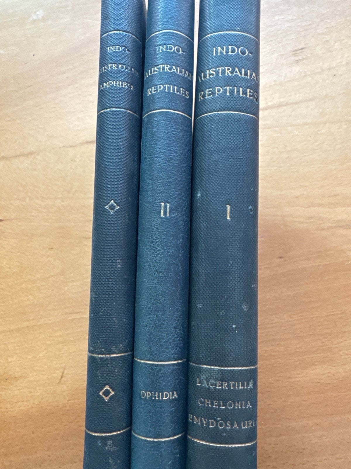 Indo-Australische Reptielen & Amfibieën Boekenset, Ophalen of Verzenden, Gelezen