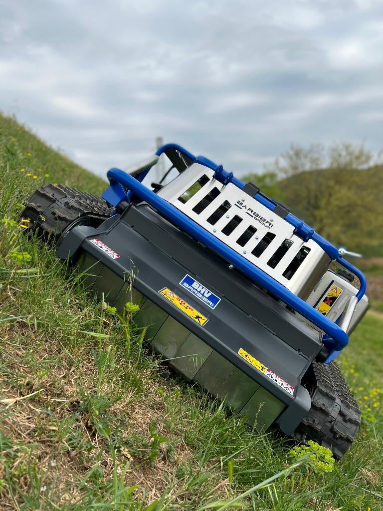 Barbieri X-Flail 80 EVO – RC klepelmaaier DEMO, Tuin en Terras, Grasmaaiers, Ophalen of Verzenden, Zo goed als nieuw, 50 cm of meer