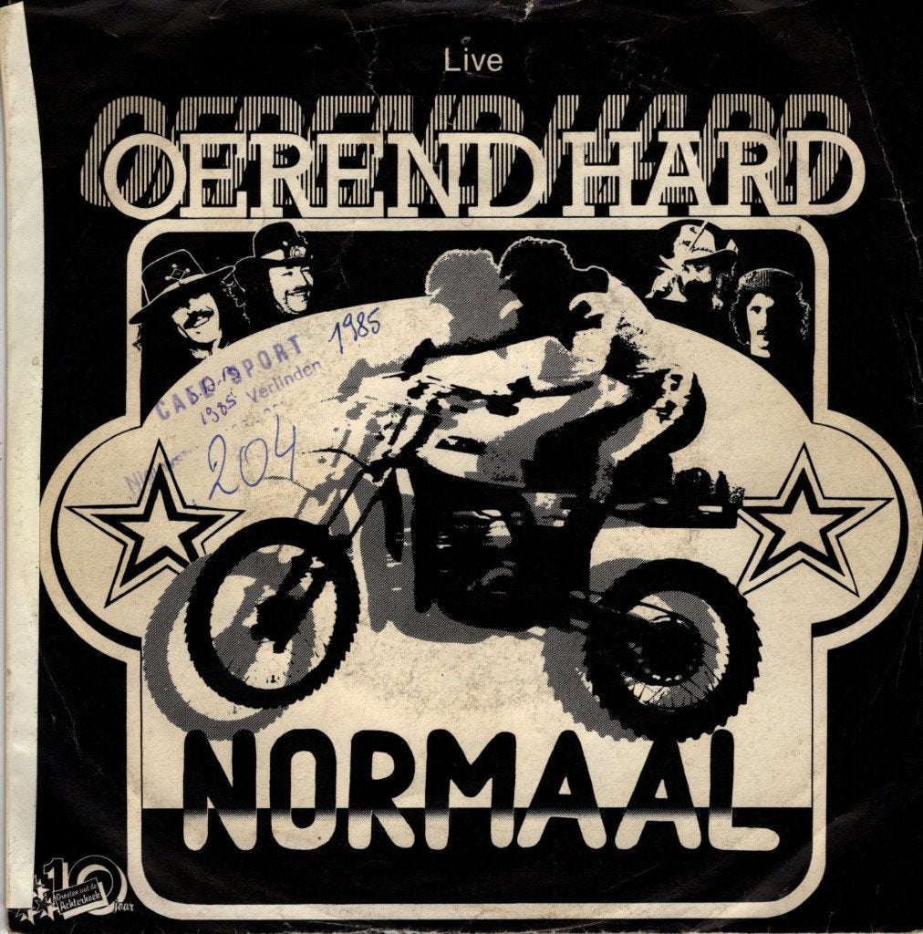 Nornaal - Oerend hard (Live), 7 inch, Ophalen of Verzenden, Zo goed als nieuw, Beschermende buitenhoes
