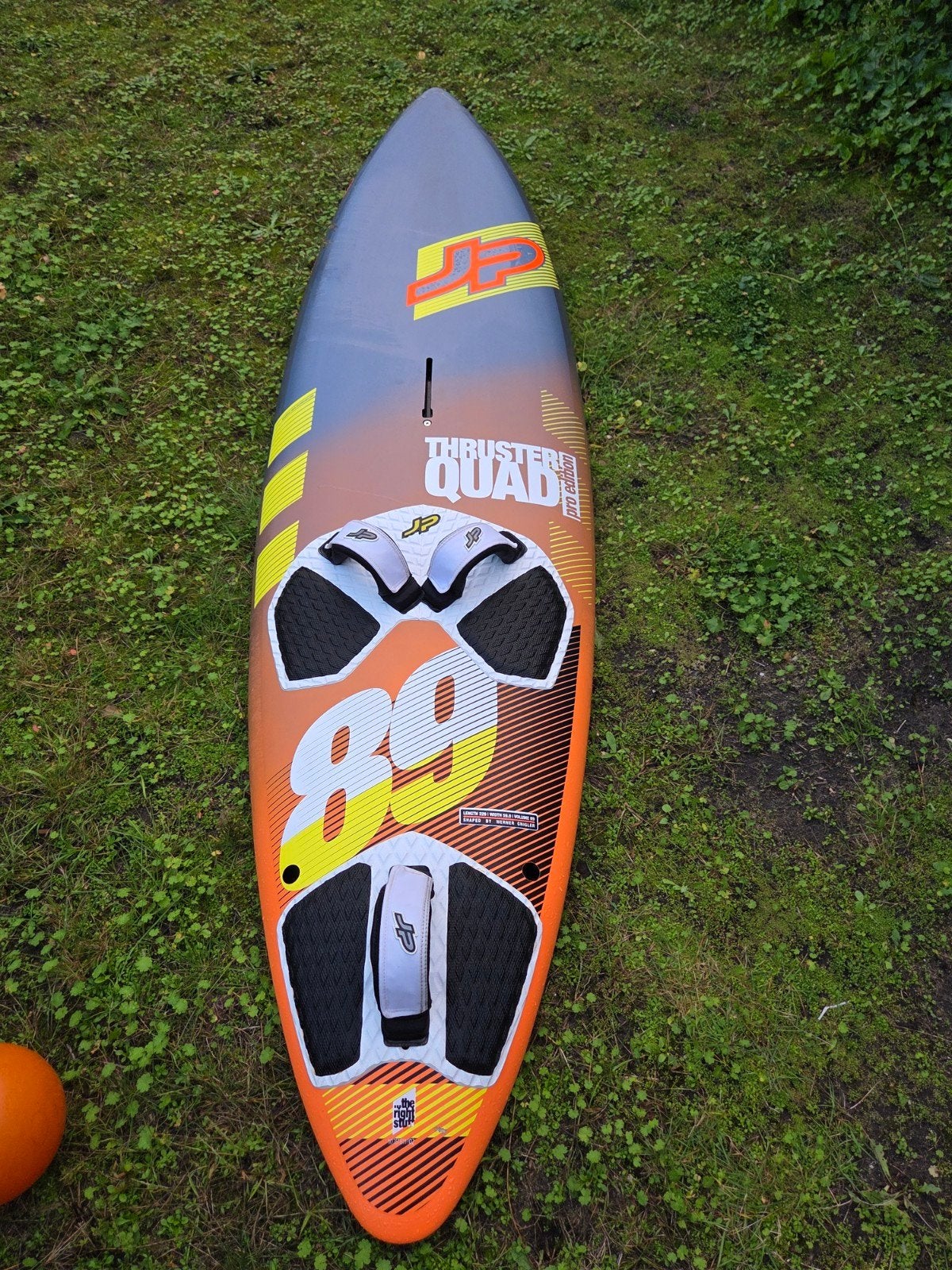 JP wave thruster (Pro Edition) 89 liter Waveboard, Ophalen, Gebruikt, Minder dan 250 cm, Met vin(nen)