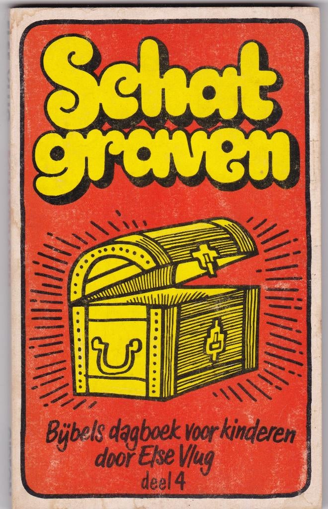 Vlug, Else – Schatgraven Bijb. dagb voor kinderen dl 4, Boeken, Ophalen of Verzenden, Gelezen, Vlug, Else, Christendom | Protestants