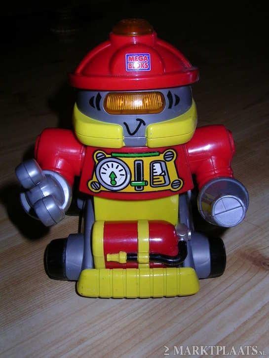 Megabloks robot, 3 in 1 auto en losse blokken, Ophalen of Verzenden, Zo goed als nieuw, Megabloks