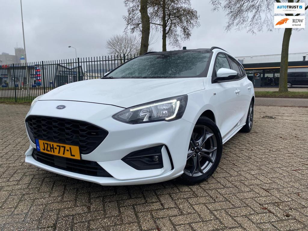 Ford Focus Wagon 1.0 ST-LINE EcoBoost Titanium Cruise Pdc St, Gebruikt, Euro 6, Automatische klimaatregeling, 715 kg