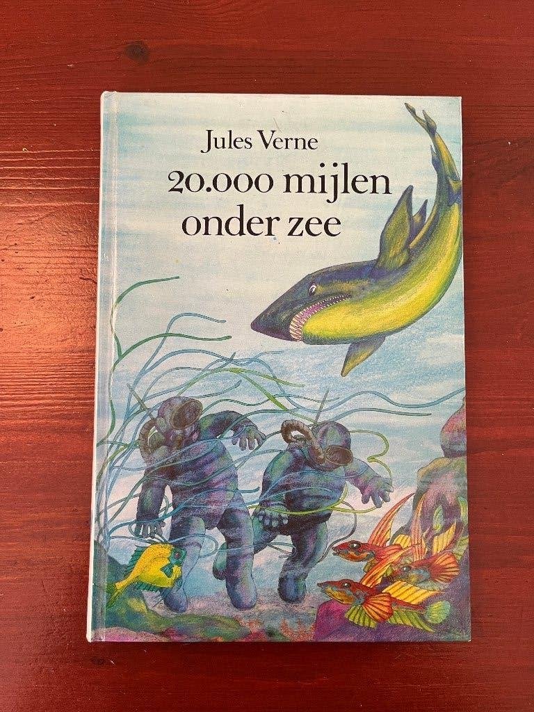 20.000 mijlen onder zee - Jules Verne - 1974 - derde druk, Ophalen of Verzenden, Zo goed als nieuw, Jules Verne
