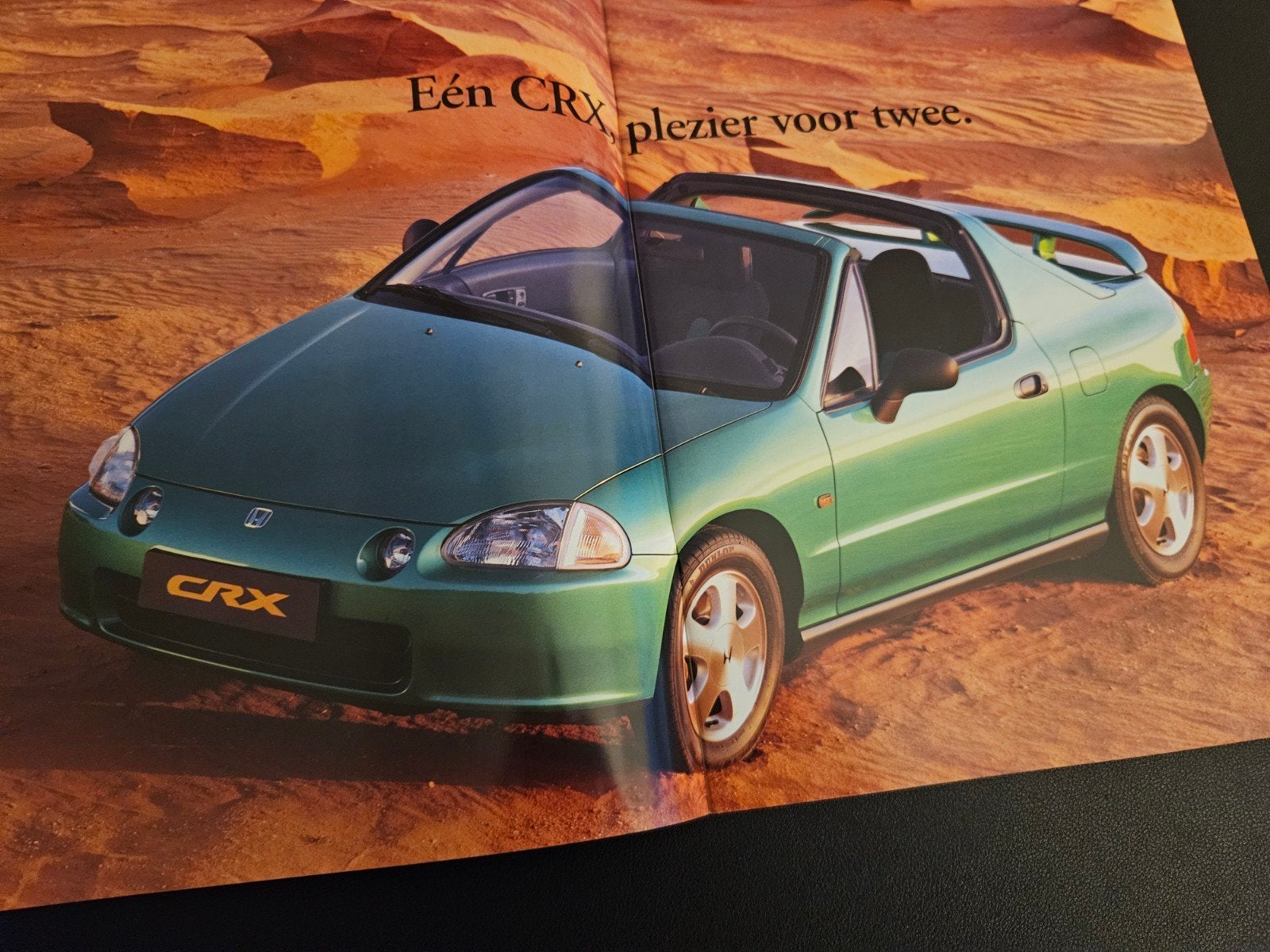 Brochure Honda CRX 1992, Ophalen of Verzenden, Zo goed als nieuw, Honda