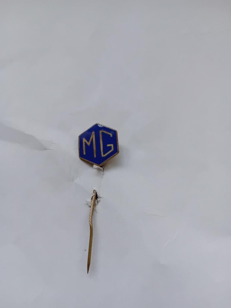 Pin - MG, Ophalen of Verzenden, Zo goed als nieuw, Merk, Speldje of Pin