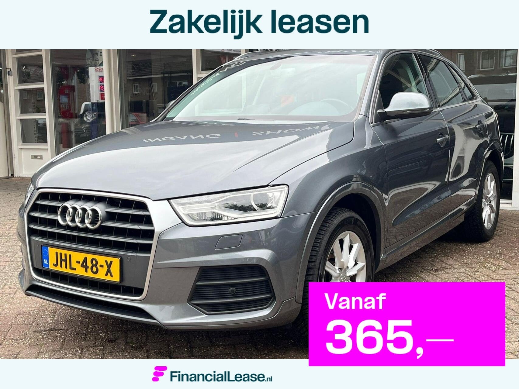 Audi Q3 1.4 TFSI CoD Design Xenon/Led, Climat, Cruise, Trekh, Auto's, Audi, Bedrijf, Lease, Financial lease, Q3, ABS, Airbags