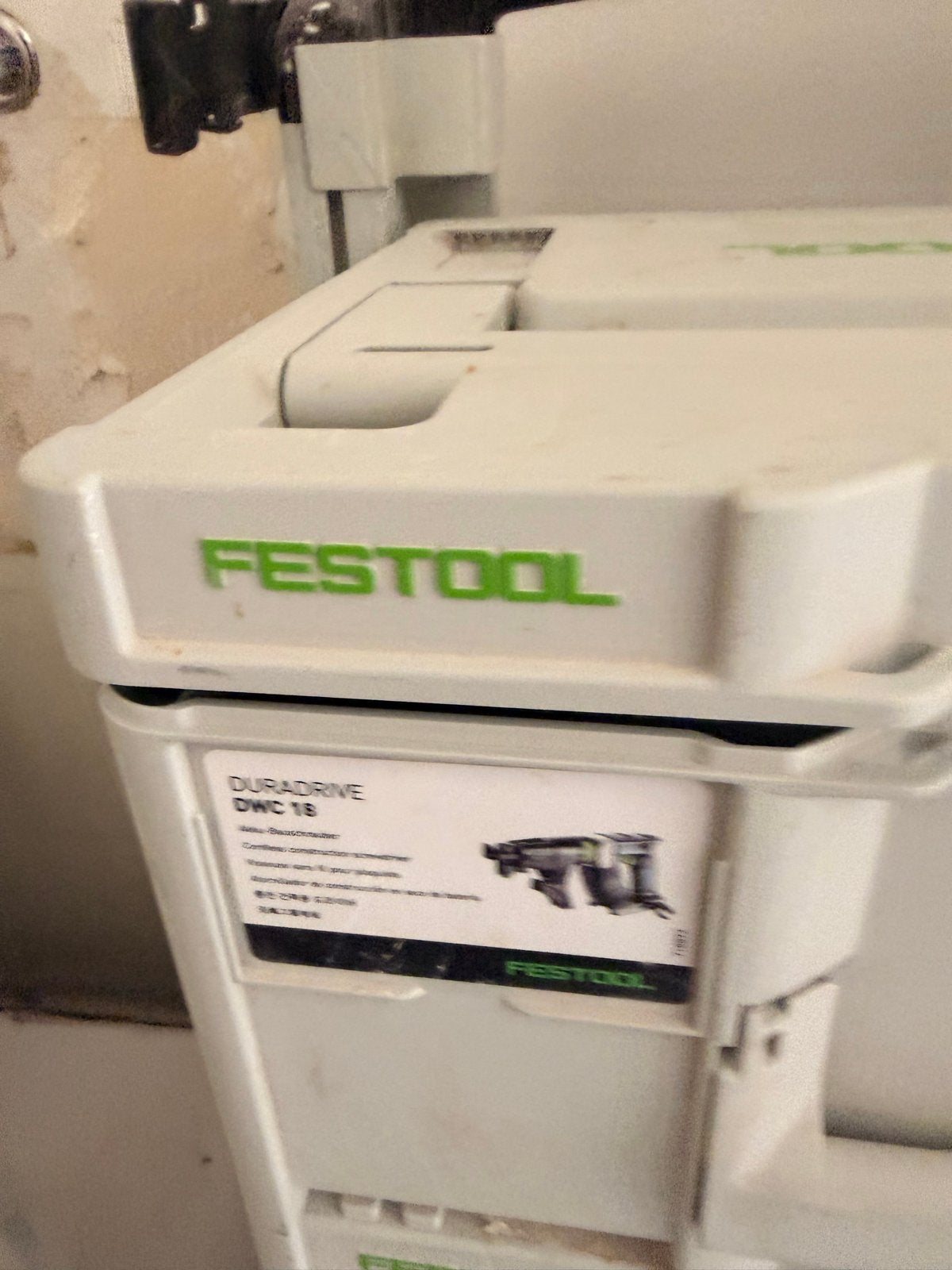 Festool DWC 18-4000 Duradrive Schroefmachine, Ophalen, Gebruikt, 600 watt of meer, Boor- en Schroefmachine