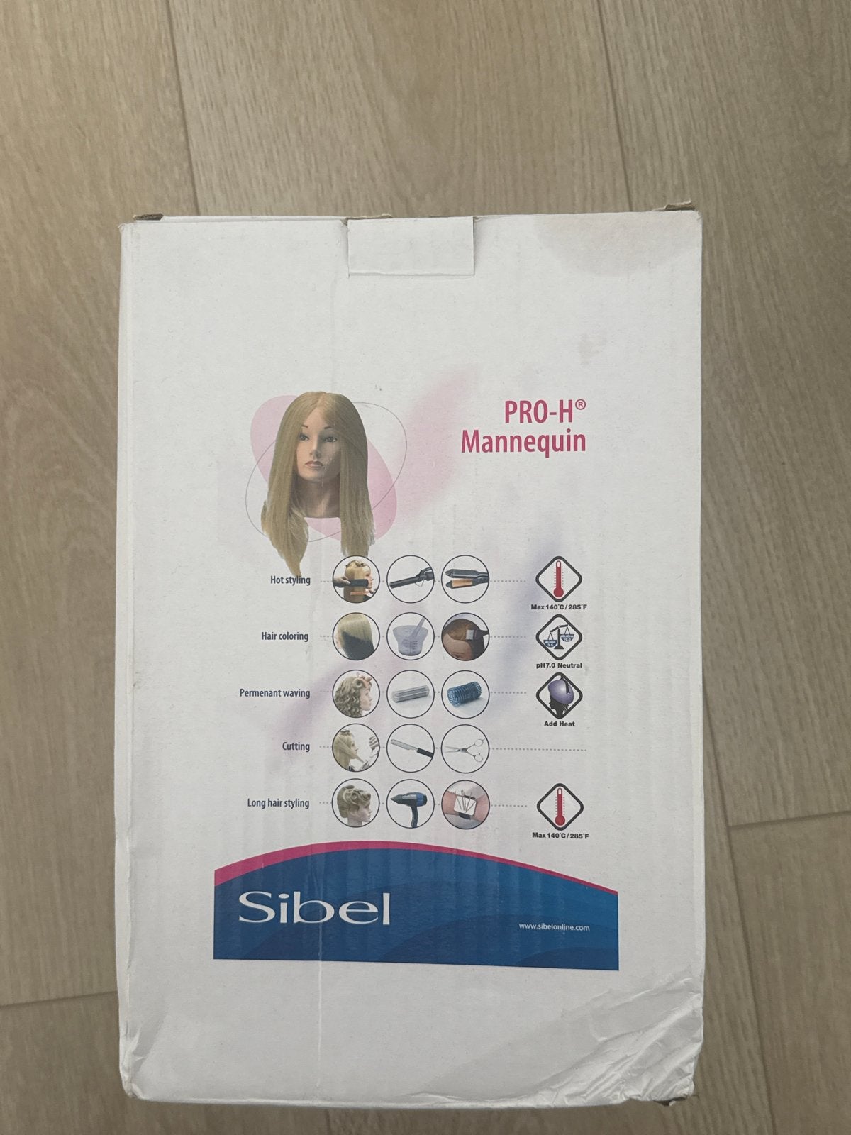 Sibel PRO-H Mannequin Oefenhoofd met Klem, Ophalen, Zo goed als nieuw, Overige typen